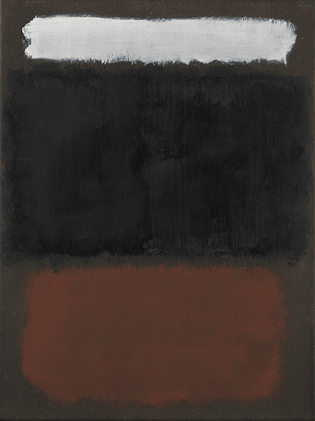 Mark Rothko, Untitled (White, Black, Rust, on Brown), 1968, Metropolitan Museum of Art, New York, Image: © The Metropolitan Museum of Art. Image source: Art Resource, NY